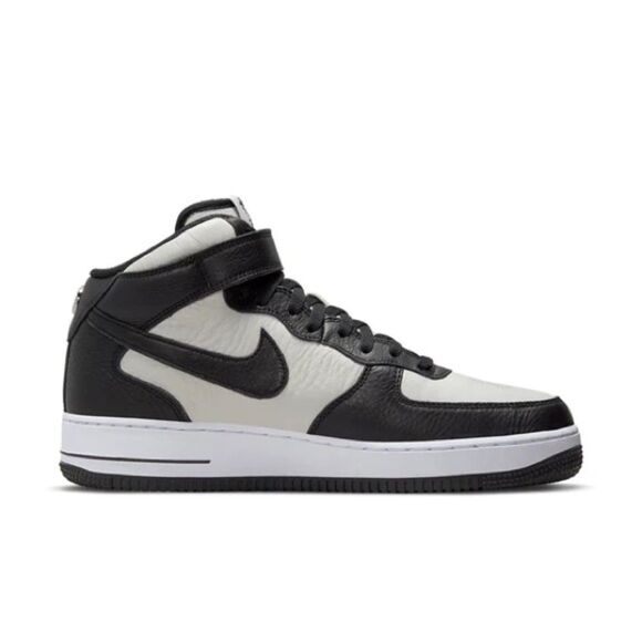 New Nike x Stussy Air Force 1 Mid 'Black White' DJ7840-002 - Picture 2 of 6